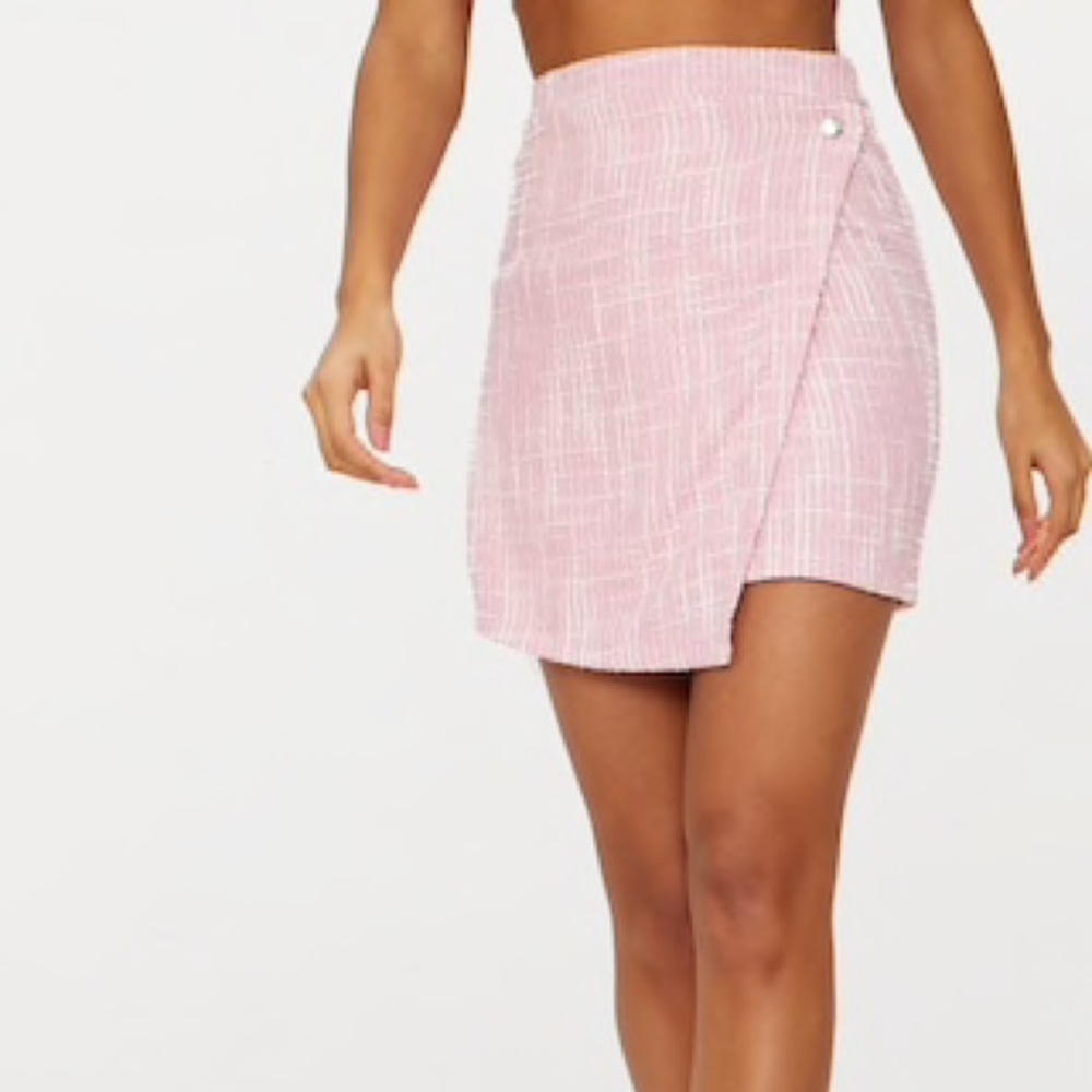 PLT | Pink Mini Skirt